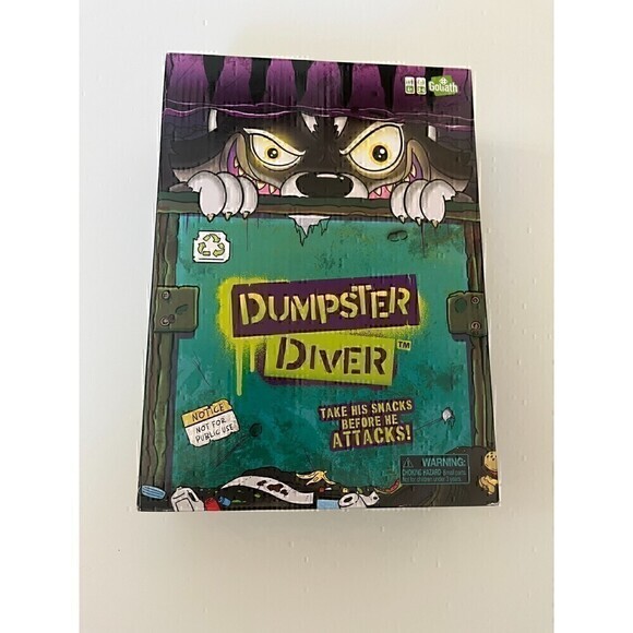 Goliath Dumpster Diver / Take His Snacks Before Attacks‎ - 2-4 Players - NEW - Picture 2 of 2